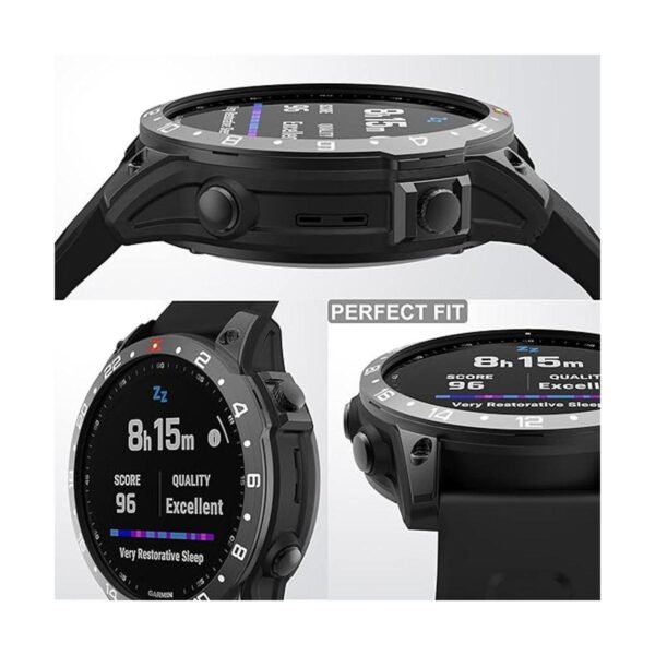 BAIHUIAM Anillo de bisel compatible con Garmin Fenix 7_3