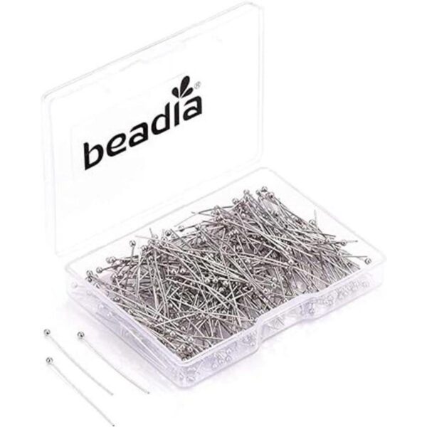 BEADIA Alfileres de cabeza de bola_1
