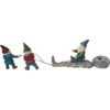 BELLA HAUS DESIGN The Great Alien Gnome Masacre Estatua