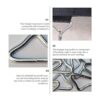 BESPORTBLE 20 piezas de acero inoxidable triangular