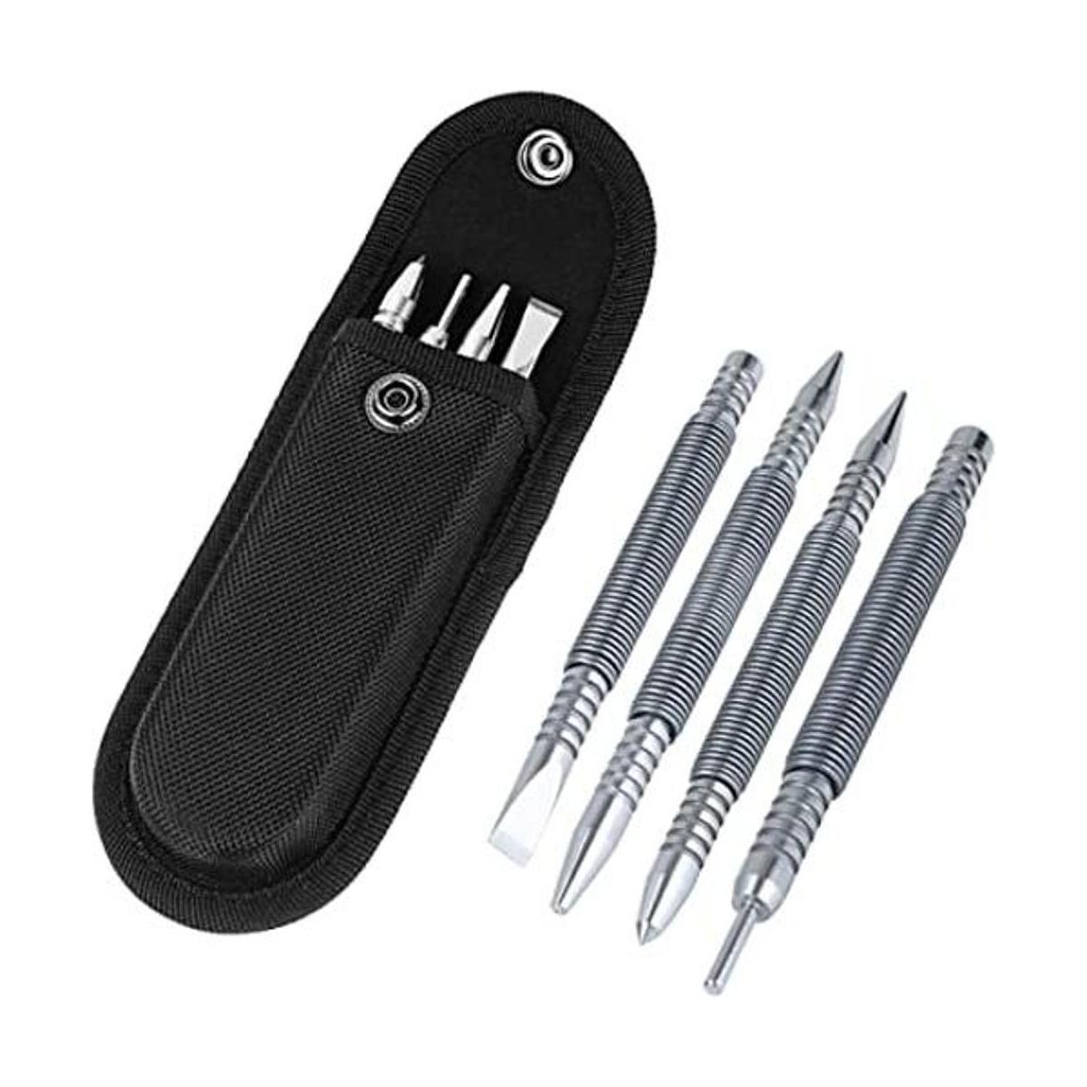 BESTNULE Juego de 4 piezas de uñas de doble cabeza y