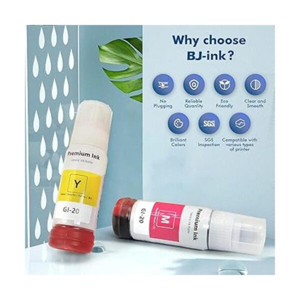 BJINK Cartucho de tinta de repuesto compatible con Canon_2