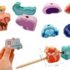 BMTOYS Montessori Juguetes educativos de enhebrado de_5