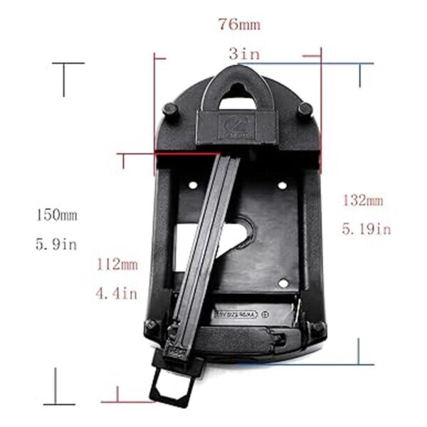 BLLNDX Mecanismo de péndulo para reloj de pared mecanismo_2