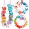 BMTOYS Montessori Juguetes educativos de enhebrado de_1