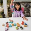 BMTOYS Montessori Juguetes educativos de enhebrado de_6