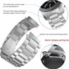 BaiHui Correa de metal compatible con Galaxy Watch 1.811_2