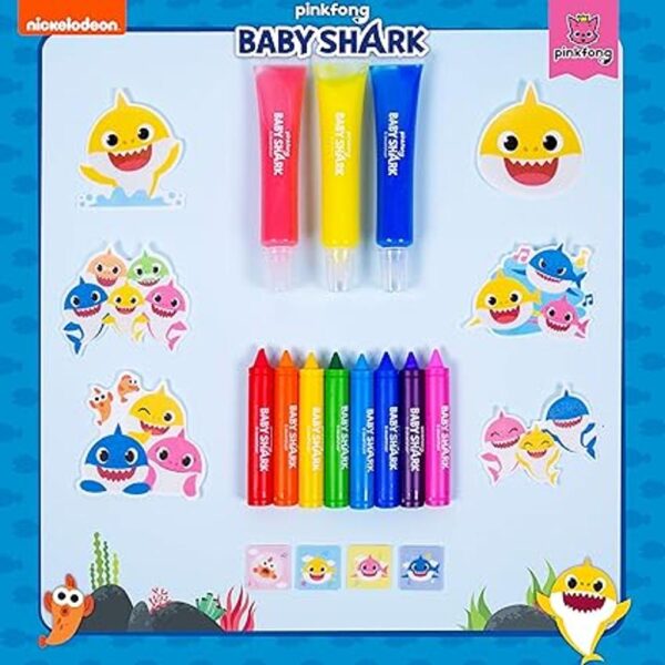 Baby Shark Juego de creaciones artísticas de baño para_2