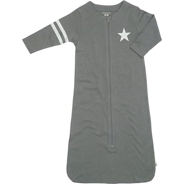 Babysoy Manta de manga larga con estampado de estrellas_1