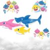 Baby Shark Juego de creaciones artísticas de baño para_3
