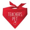 Bandana triangular para perros de Teachers Pet colores_1
