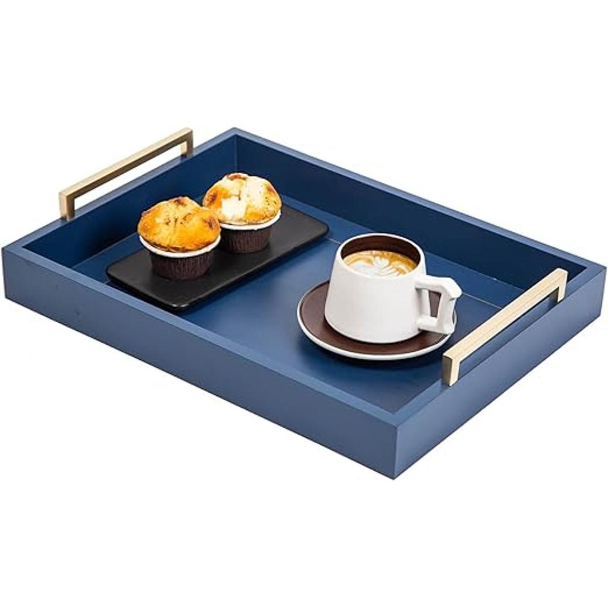 Bandejas otomanas decorativas para mesa auxiliar bandejas