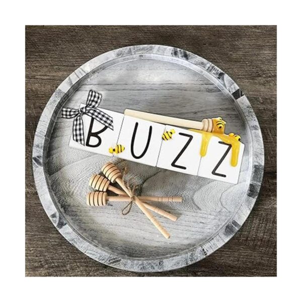 Bandeja escalonada para decoración de abejas mini bloques_3