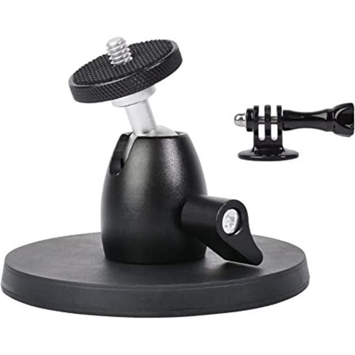 Base magnética de montaje para cámara con mini cabezal de