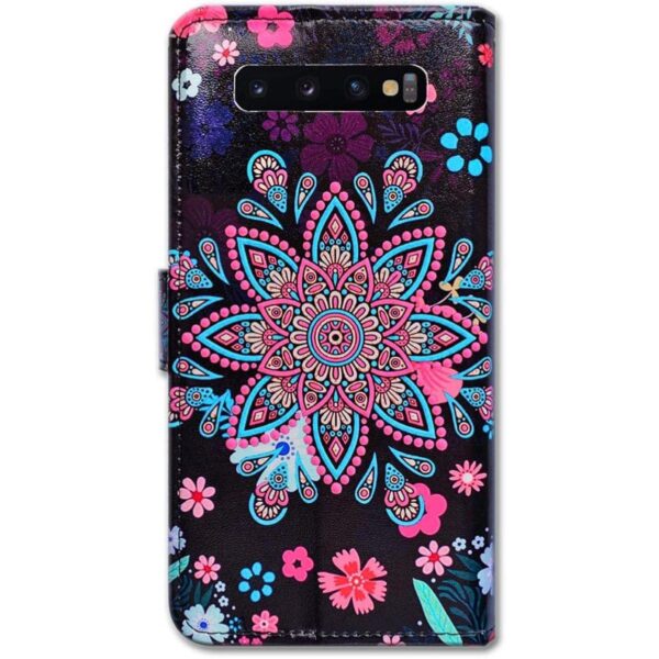 Bcov Funda para Galaxy S10 Plus funda de piel con diseño_3