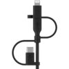 Belkin Cable universal 3 en 1 USBC Lightning cable de