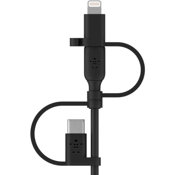 Belkin Cable universal 3 en 1 USBC Lightning cable de