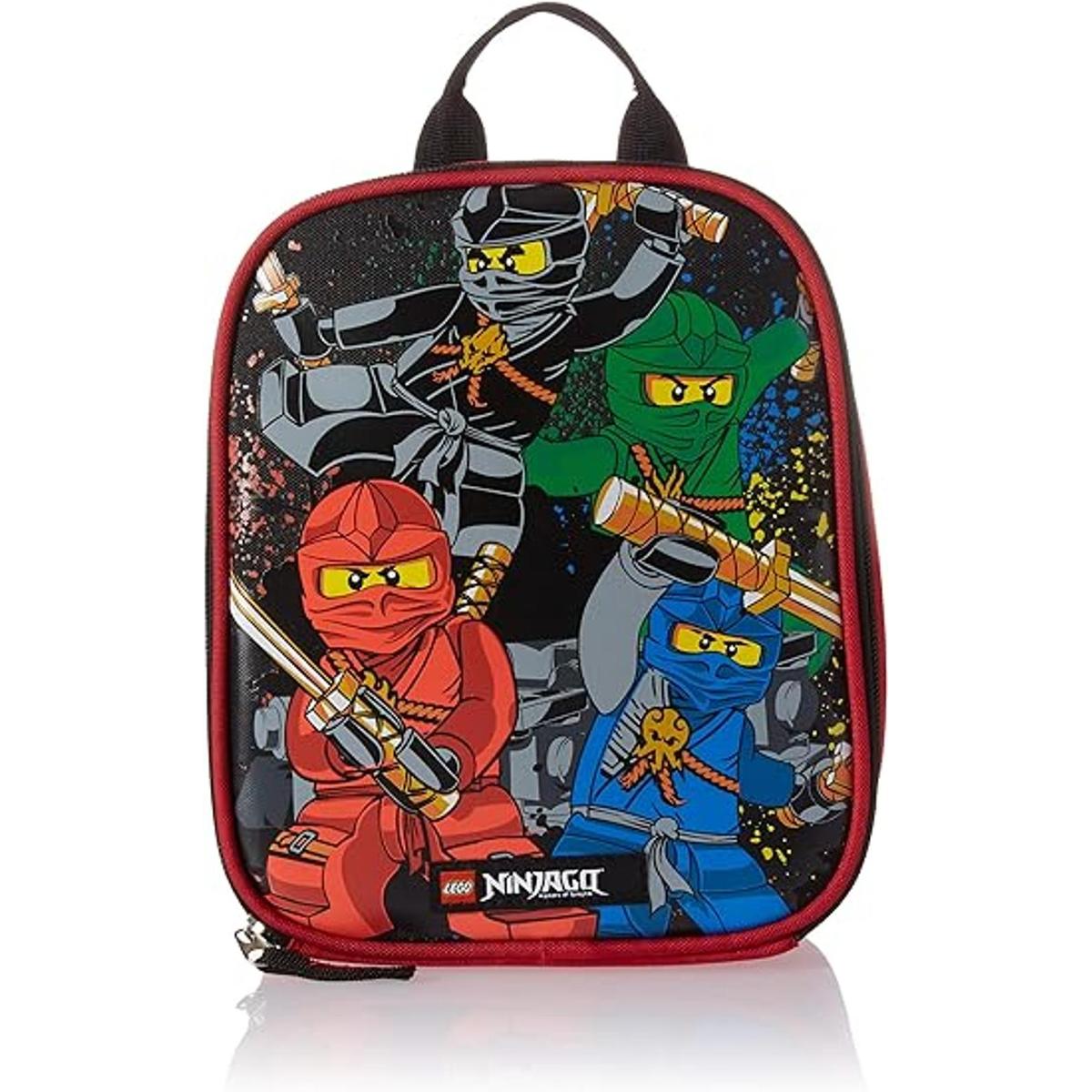 LEGO Almuerzo del equipo Ninjago para niños Rojo talla