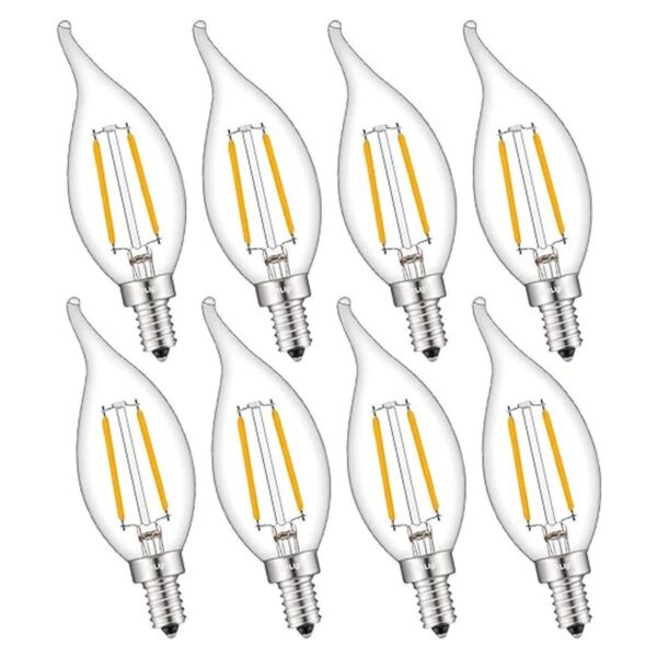 CRLight 2W 250LM Bombilla LED regulable Candelabro 2500K_1