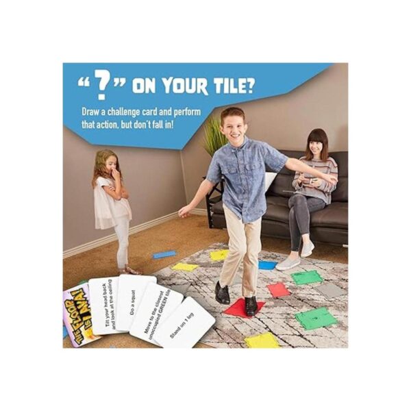 El suelo es lava. Juego de mesa interactivo para niños y_5