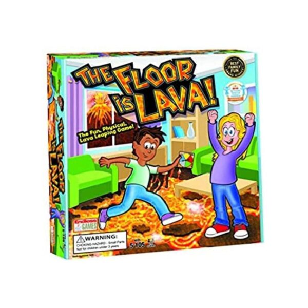 El suelo es lava. Juego de mesa interactivo para niños y_1