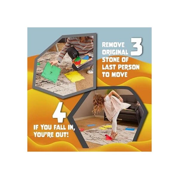 El suelo es lava. Juego de mesa interactivo para niños y_4