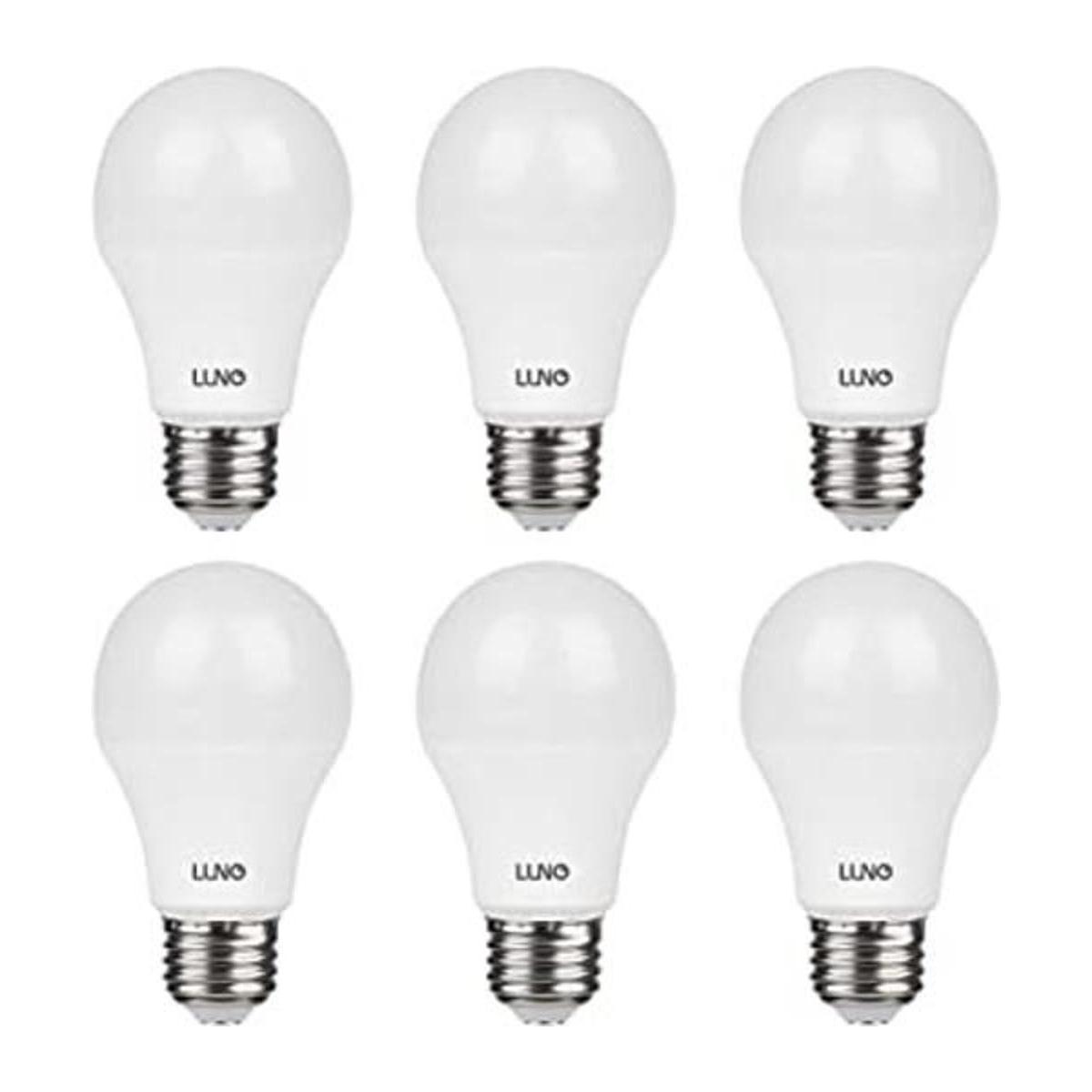 LUNO Bombilla LED A19 no regulable 11 W equivalente a 75