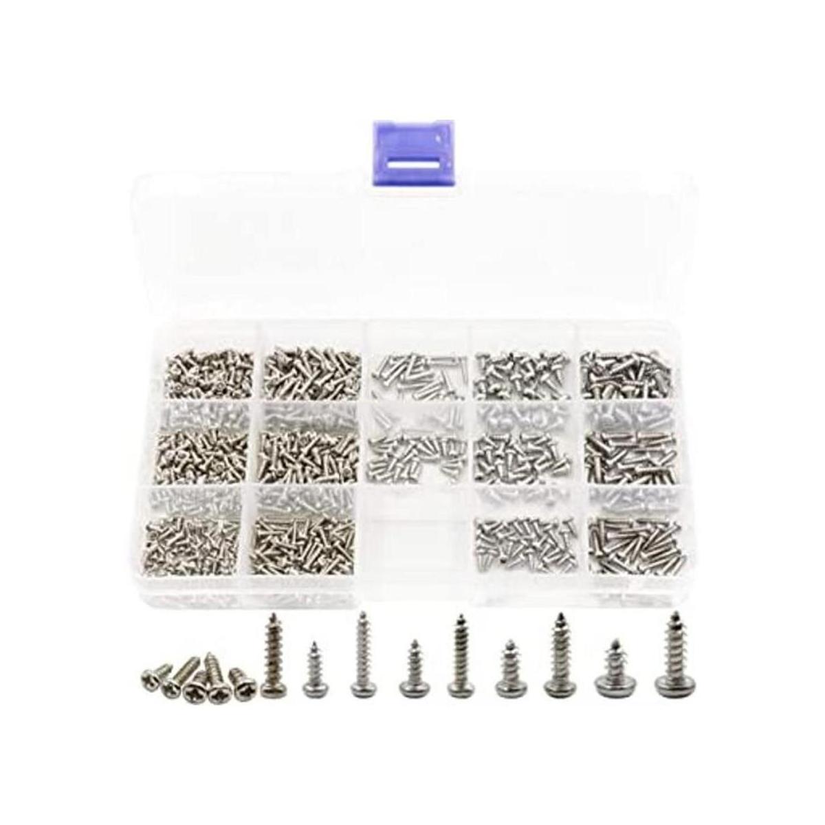 LBY 304 Juego de tornillos de cabeza redonda de acero