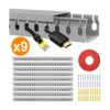 Kit de canalización de cables 138 pulgadas de ranura_1