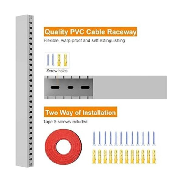 Kit de canalización de cables 138 pulgadas de ranura_6