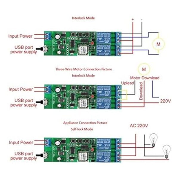 MHCOZY WiFi Módulo de relé de conmutación inteligente_5