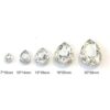 Teardrop Crystal Sew On Rhinestone Pointback Glass Sew on_2