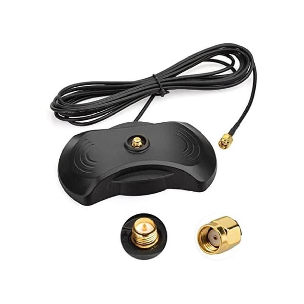 Superbat Soporte magnético de antena WiFi con conector RP