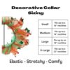 Midlee Jingle Bells and Christmas Trees Collar decorativo_6