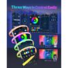 Luces interiores RGB para automóvil diseño 2 en 1 4_2