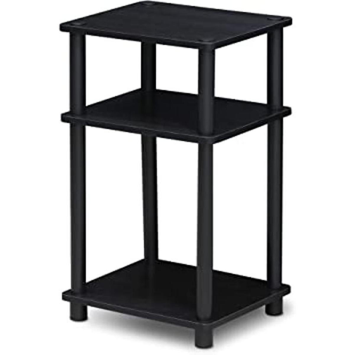 Furinno Just TurnNTube Mesita lateral auxiliar y de noche