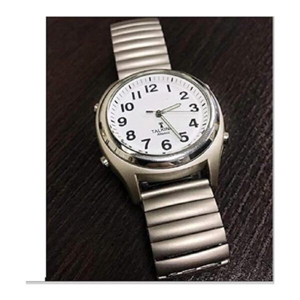 Reloj parlante atómico Se establece con un toque de_6