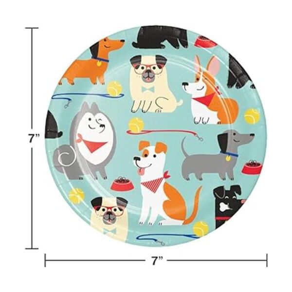 Platos de postre de fiesta para perros 24 ct_2