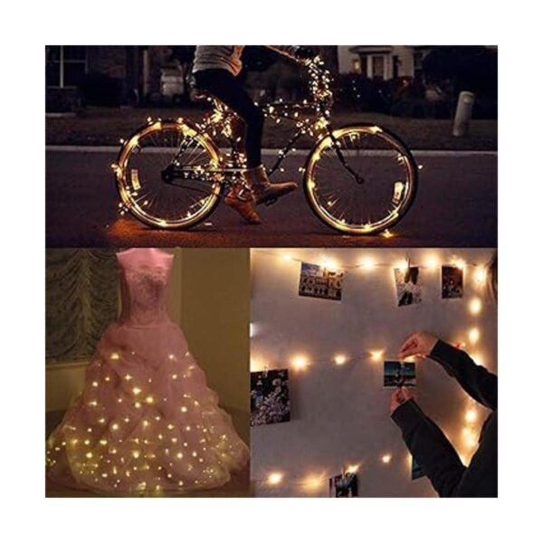 Lyhope 12 paquetes de luces de cadena con pilas 20 LED_3