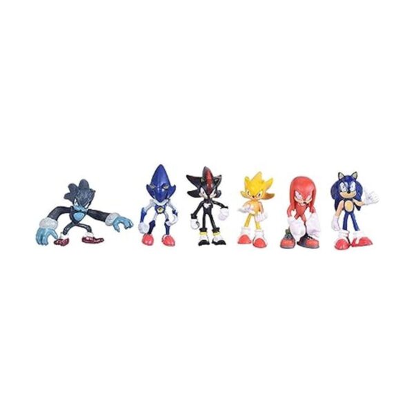 Classic Sonic and Friends Juego de figuras de 15 piezas_3