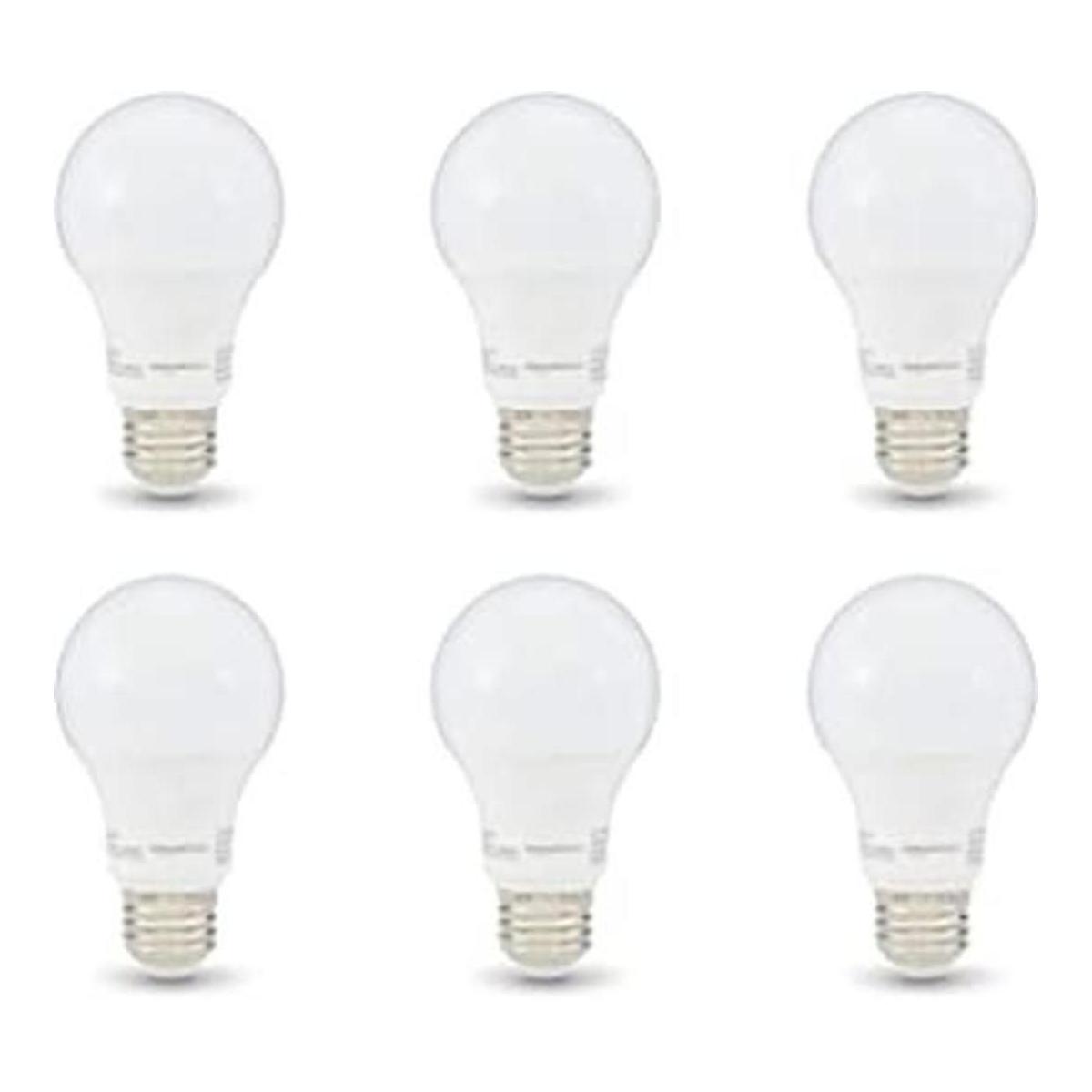 Bombilla LED A19 equivalente a 40 W color blanco suave
