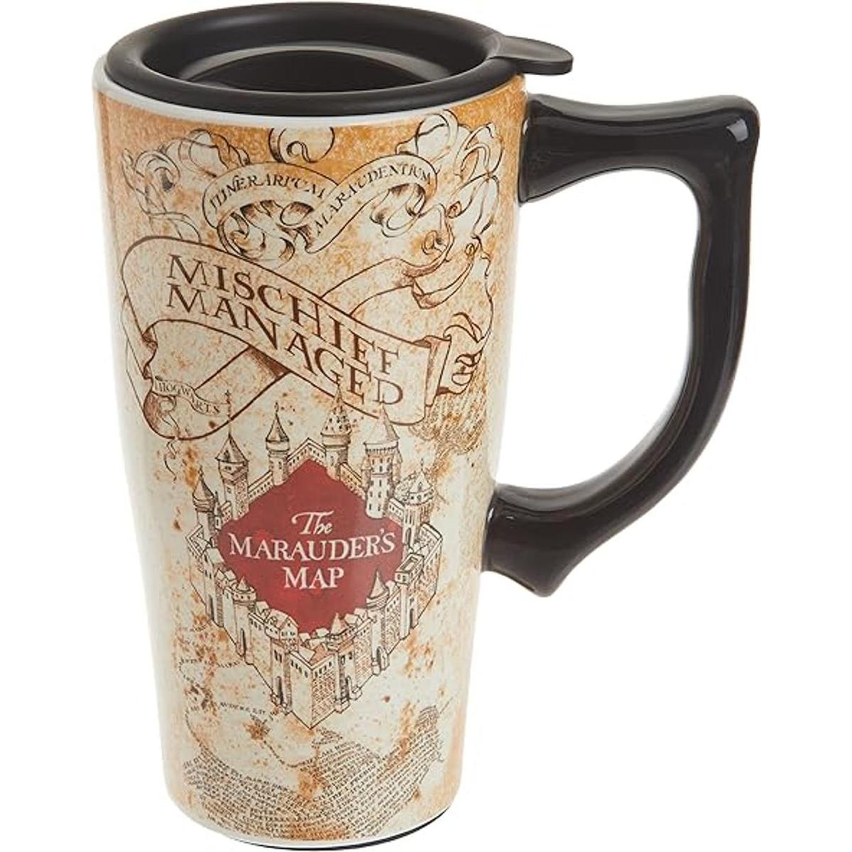 Spoontiques Harry Potter Solemnly Swear Taza de viaje de
