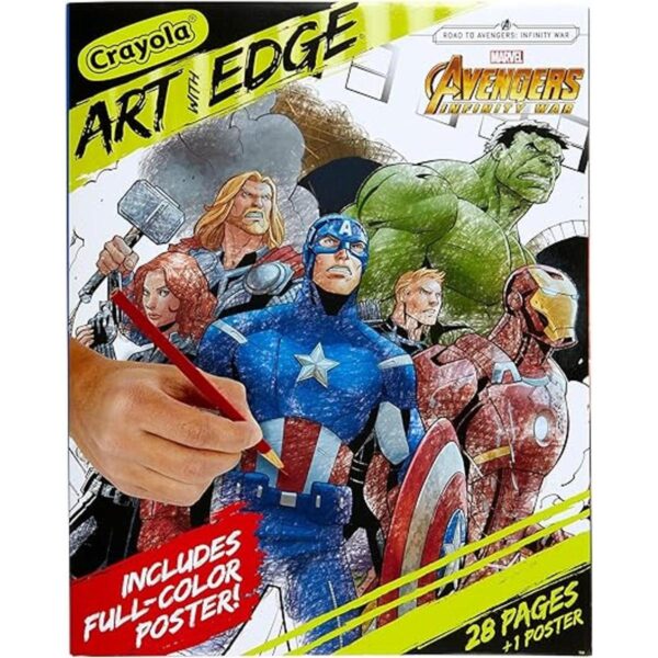 Crayola Avengers Endgame Páginas para colorear y_1
