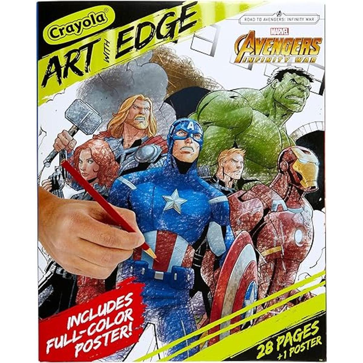 Crayola Avengers Endgame Páginas para colorear y