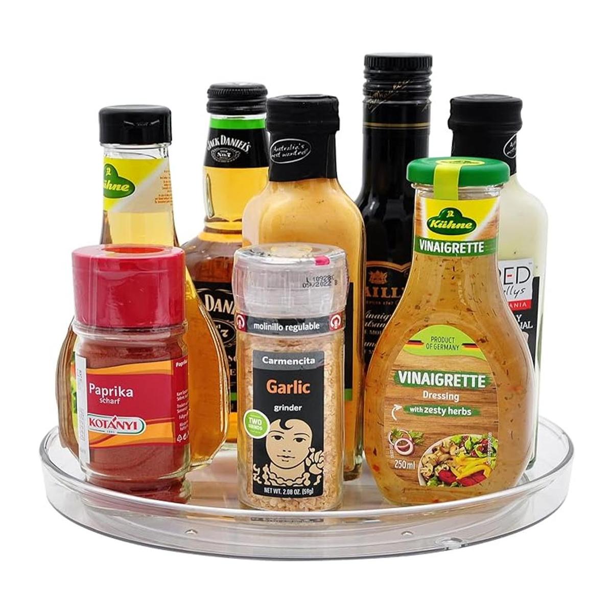Lazy Susan Recipiente giratorio para almacenamiento de