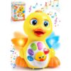 JOYIN Juguete musical para bebé bailarín pato amarillo_1