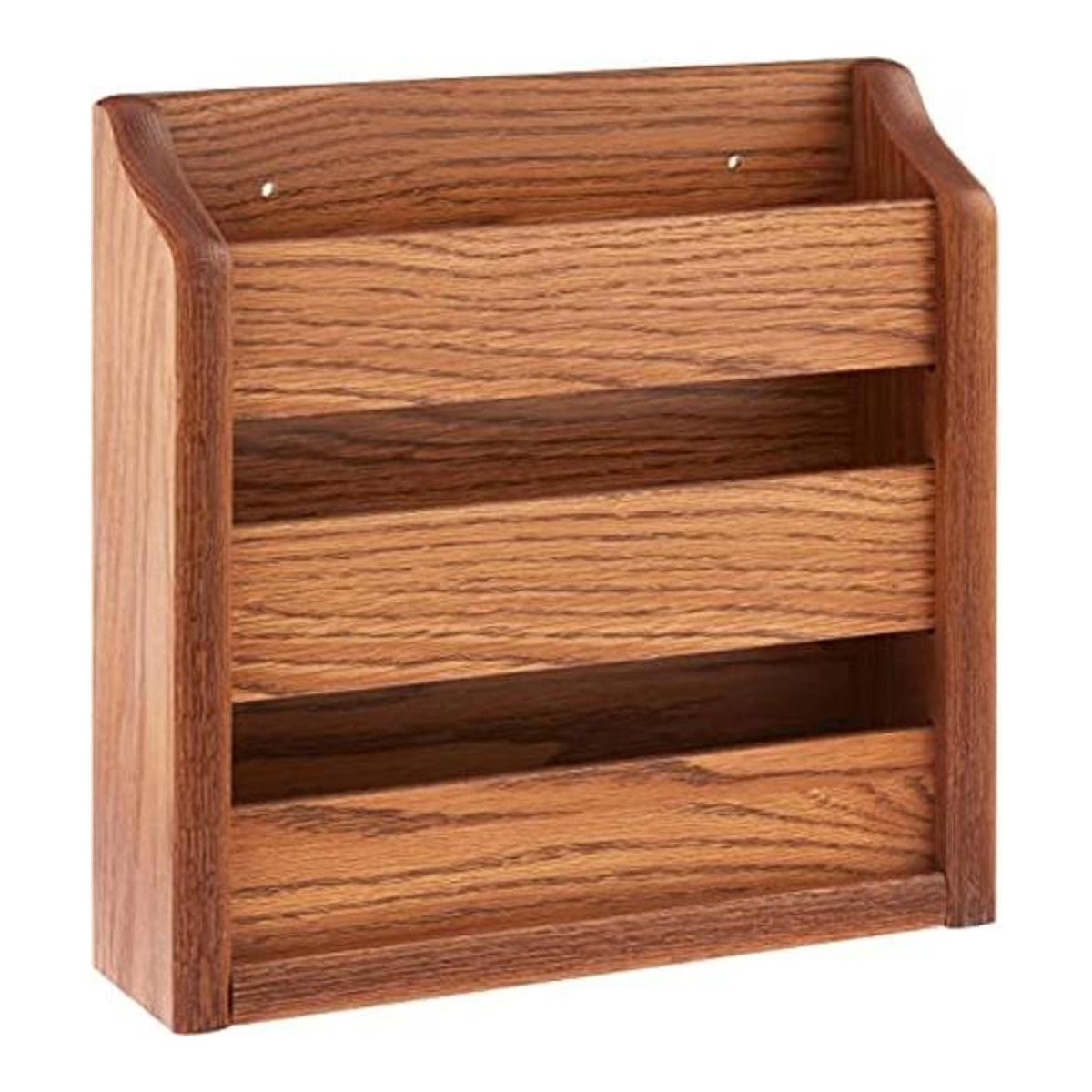 Perchero de madera de roble