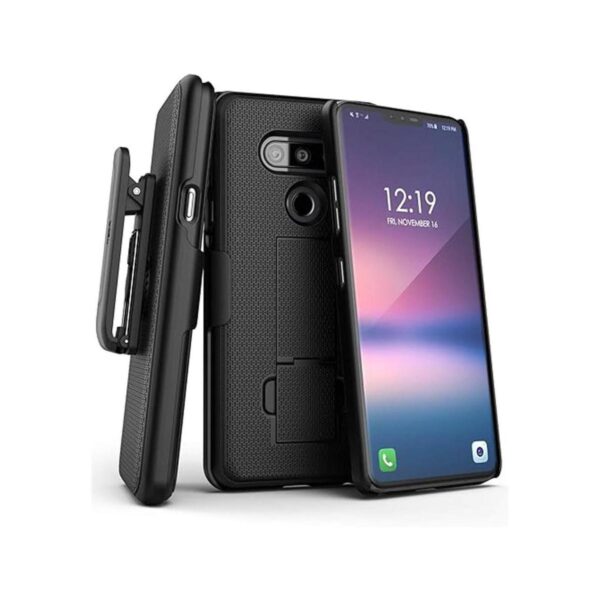 Funda fina para LG V40 ThinQ DuraClip XC con clip para_1