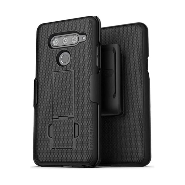 Funda fina para LG V40 ThinQ DuraClip XC con clip para_2