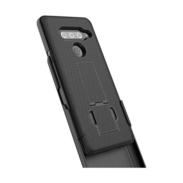 Funda fina para LG V40 ThinQ DuraClip XC con clip para_5